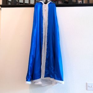 Royal Blue Cape with a hood